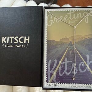 Kitsch Silver Charm Necklace